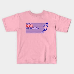 NYC Marathon 1990 Kids T-Shirt